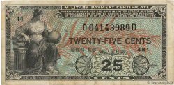 25 Cents STATI UNITI D AMERICA  1951 P.M024