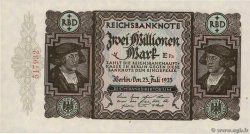 2 Millionen Mark GERMANY  1923 P.089a UNC