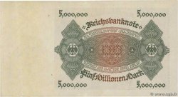 5 Millionen Mark ALLEMAGNE  1923 P.090 pr.SPL