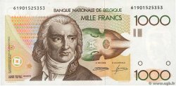 1000 Francs BÉLGICA  1980 P.144a