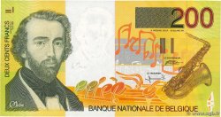 200 Francs BELGIO  1995 P.148