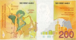 200 Francs BELGIEN  1995 P.148 ST