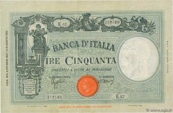 50 Lire ITALIE  1943 P.065 TTB+