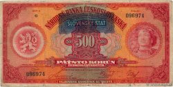 500 Korun ESLOVAQUIA  1939 P.02a