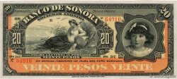 20 Pesos Non émis MEXICO  1915 PS.0421r