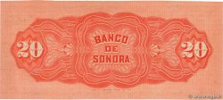 20 Pesos Non émis MEXICO  1915 PS.0421r fST