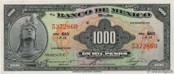 1000 Pesos MEXIQUE  1965 P.052n