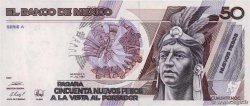 50 Nuevos Pesos MEXICO  1992 P.097 UNC