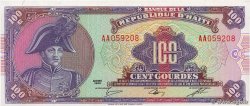 100 Gourdes HAÏTI  1986 P.250a