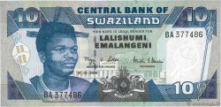 10 Emalangeni SWAZILAND  2006 P.29c UNC-
