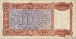 100 Franga ALBANIA  1940 P.08 BC