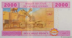 2000 Francs type 2002M CENTRAFRIQUE  2003 A.203Ma NEUF