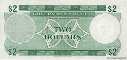 2 Dollars  FIDJI  1971 P.066a SPL