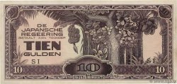 10 Gulden INDES NEERLANDAISES  1942 P.125c SUP