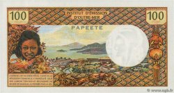 100 Francs TAHITI  1973 P.24b UNC