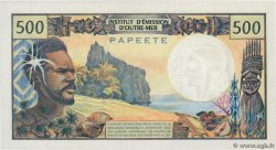 500 Francs TAHITI  1970 P.25a UNC