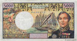 5000 Francs TAHITI  1982 P.28c F