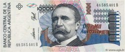 10000 Australes ARGENTINA  1989 P.334a