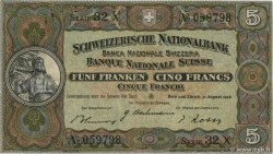 5 Francs SUISSE  1946 P.11l