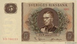 5 Kronor SUÈDE  1961 P.42f VZ