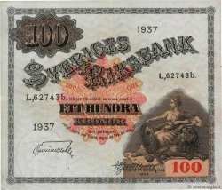 100 Kronor SUÈDE  1937 P.36t