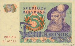 5 Kronor SUÈDE  1965 P.51a