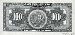 100 Soles PERU  1961 P.079c UNC