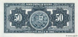 50 Soles PERU  1963 P.085a UNC