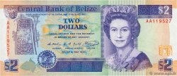 2 Dollars BELIZE  1990 P.52a