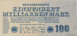 100 Milliards Mark GERMANIA  1923 P.126 q.SPL