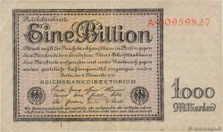 1 Billion Mark GERMANIA  1923 P.134 BB