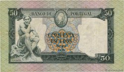 50 Escudos PORTUGAL  1960 P.164 TB