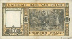 100 Francs BELGIEN  1950 P.126 S