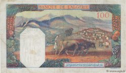 100 Francs ALGERIA  1941 P.085 BB