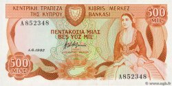 500 Mils CYPRUS  1982 P.45a