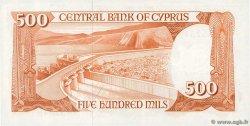 500 Mils CHIPRE  1982 P.45a FDC