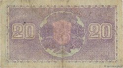 20 Markkaa FINLANDE  1939 P.071a TB