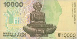 10000 Dinara CROACIA  1992 P.25a FDC