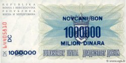 1000000 Dinara BOSNIE HERZÉGOVINE  1993 P.035b NEUF
