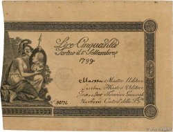 50 Lires ITALIA  1799 PS.131 MBC