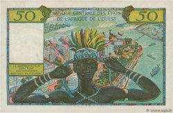 50 Francs WEST AFRICAN STATES  1958 P.001 AU-