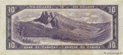10 Dollars CANADá
  1954 P.079b BC