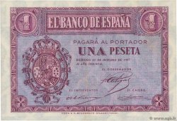 1 Peseta ESPAGNE  1937 P.104a