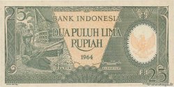 25 Rupiah INDONESIA  1964 P.095a UNC