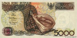 5000 Rupiah INDONESIEN  1992 P.130a ST