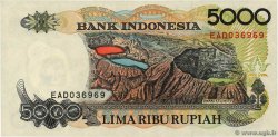 5000 Rupiah INDONESIA  1992 P.130a FDC