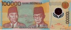 100000 Rupiah INDONESIA  1999 P.140 FDC