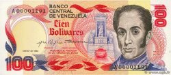 100 Bolivares VENEZUELA  1980 P.059a UNC