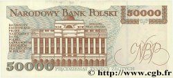 50000 Zlotych POLAND  1993 P.159a UNC