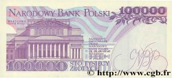 100000 Zlotych POLAND  1993 P.160a UNC